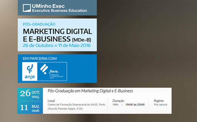 Pós-Graduação em Marketing Digital e E-business